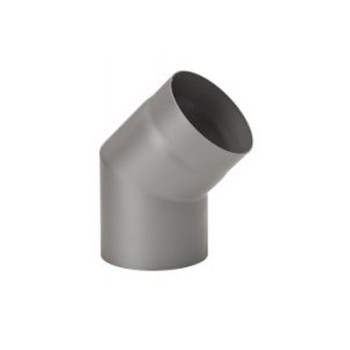 Koleno 45 °, 150 x 2 mm - titan