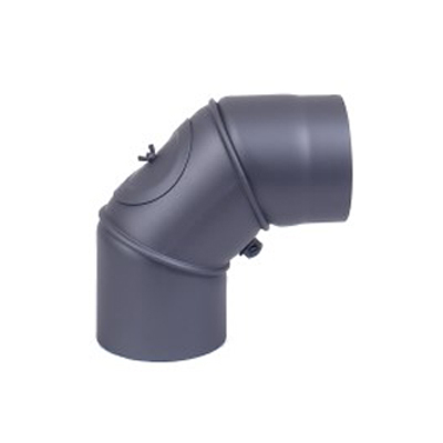 Koleno nastavljivo od 0-90 °, 150 x 2 mm - titan