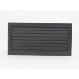 "KLASSIK" rešetka 28 x 45 cm "ČRNA"