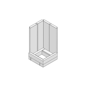 Šamotna obloga kurišča -  ETRAD0605005LL