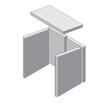 Šamotna obloga kurišča - ETSTO0605006