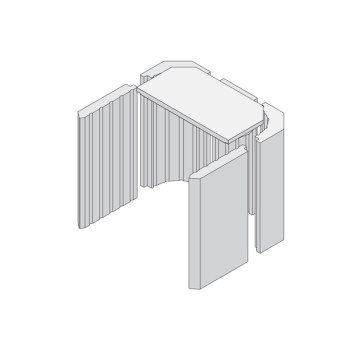 Šamotna obloga kurišča - ETSTO0605020