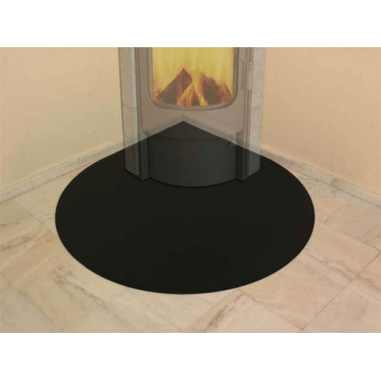 Podložna plošča "Tropfenform" iz pločevine - grafit