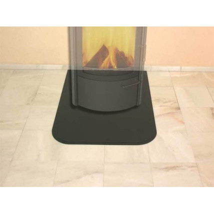 Podložna plošča "Segment" iz pločevine - grafit