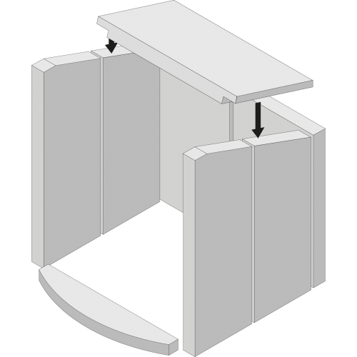 Kurišče iz vermikulita - ETSTO0606010V
