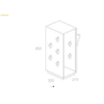 Regal za drva - PLAM 85