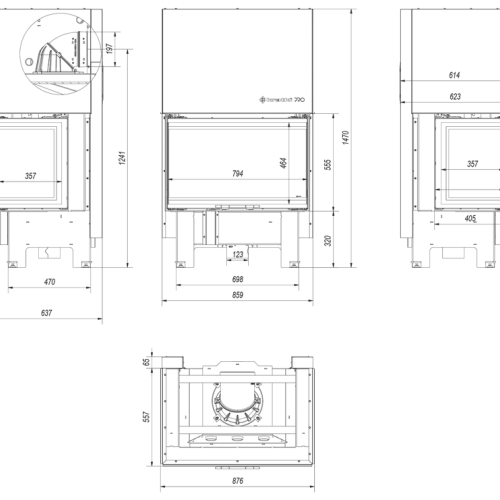 KRATKI NBC 800/400