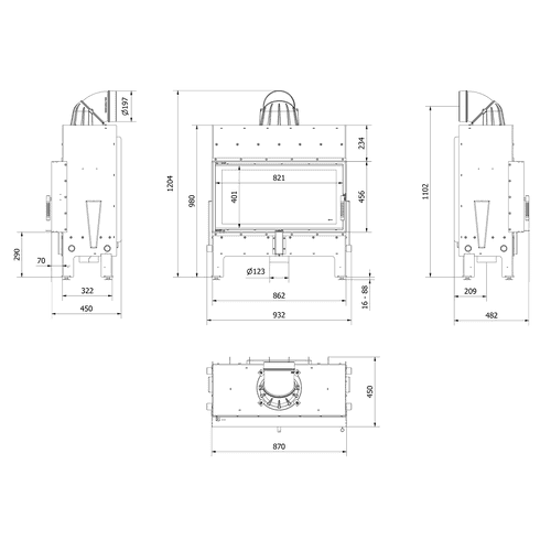 KRATKI FLOKI FRONT - L